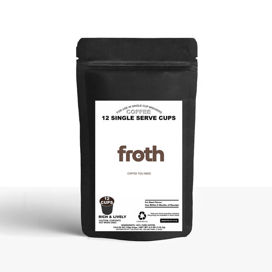 12 Pack Single Serve Coffee Capsules